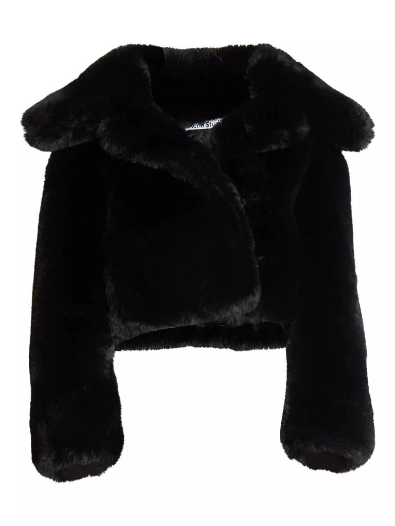 Acne Studios Ofox Fluffy Faux Fur Jacket 1