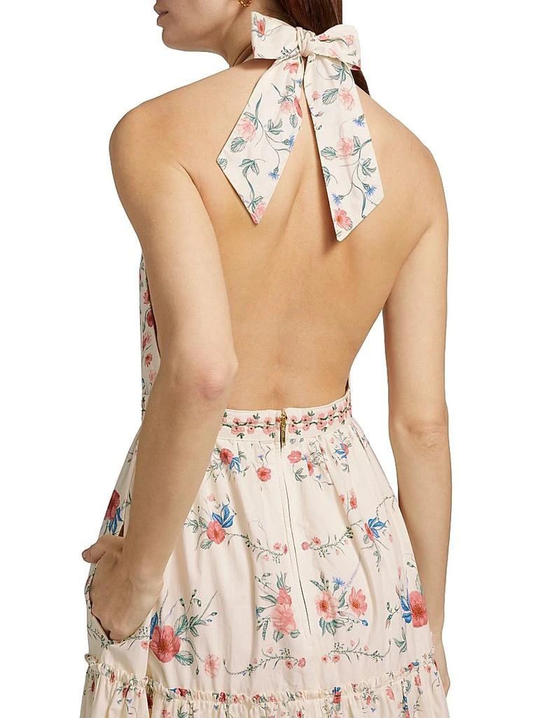 Agua by Agua Bendita Consuelo Mosqueta Floral Midi-Dress 6