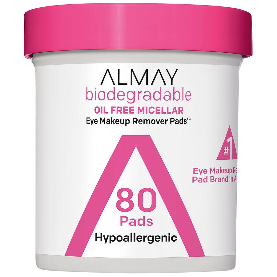 Almay Biodegradable Oil Free Micellar Eye Makeup Remover Pads