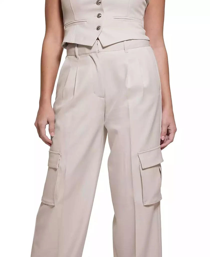 GUESS Women's Matea High-Rise Perfect Cargo Pants 5
