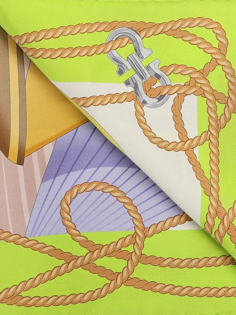 Salvatore Ferragamo Ferragamo Sailing Printed Scarf 3