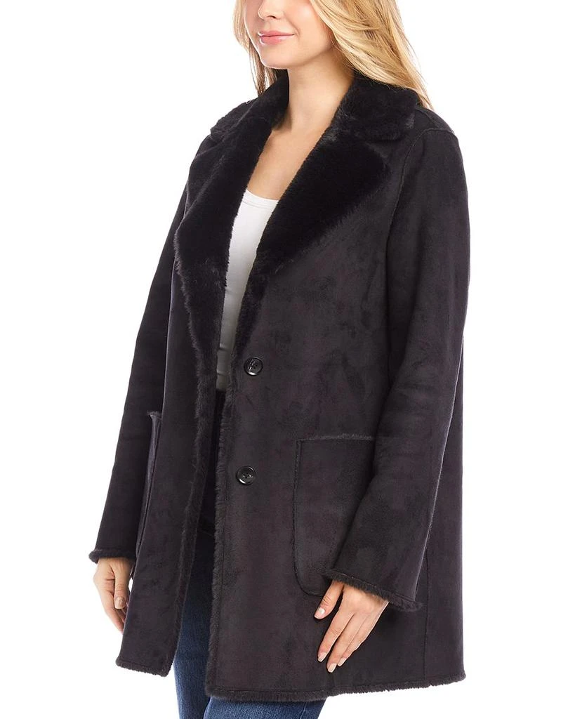 Karen Kane Faux Fur Coat 4