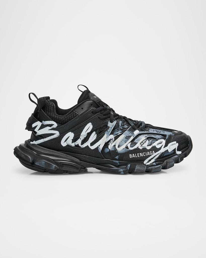 Balenciaga Multicolor Synthetic Leather And Mesh Hike