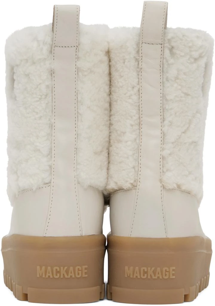 Mackage White Hero Boots 2