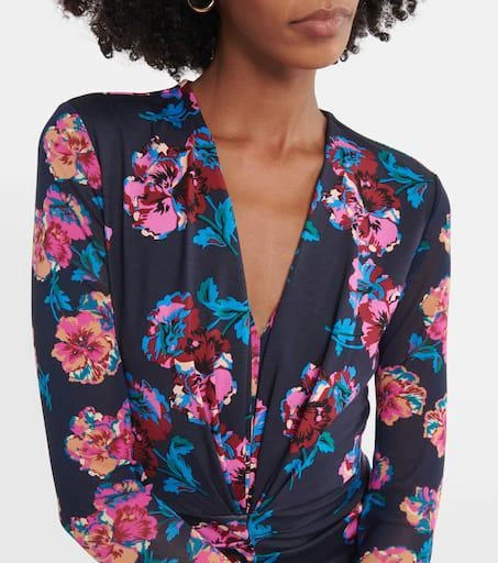 Diane von Furstenberg Hades printed jersey midi dress 4