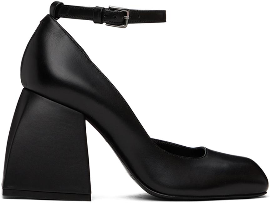 Nodaleto Black Bulla Pia Heels
