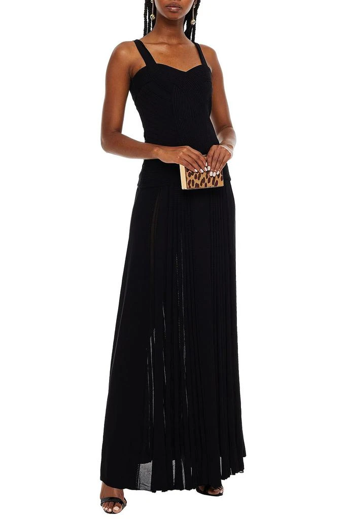 Roberto Cavalli Stretch-knit maxi dress 2