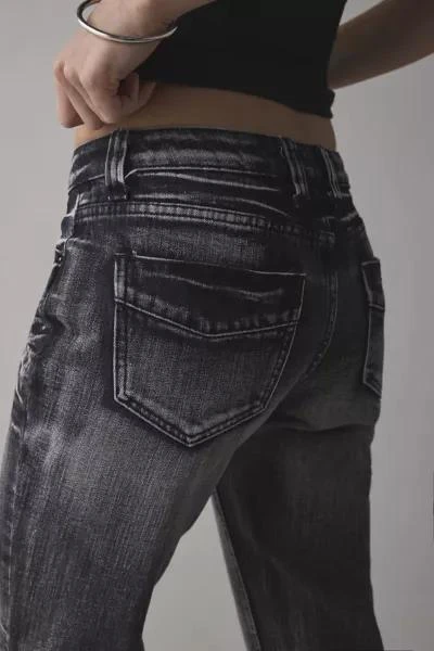 Jaded London Jaded London Washed Black Drift Flare Jean 4