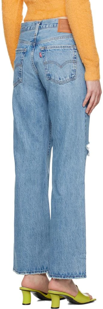 Levi's Blue Baggy Bootcut Jeans 3