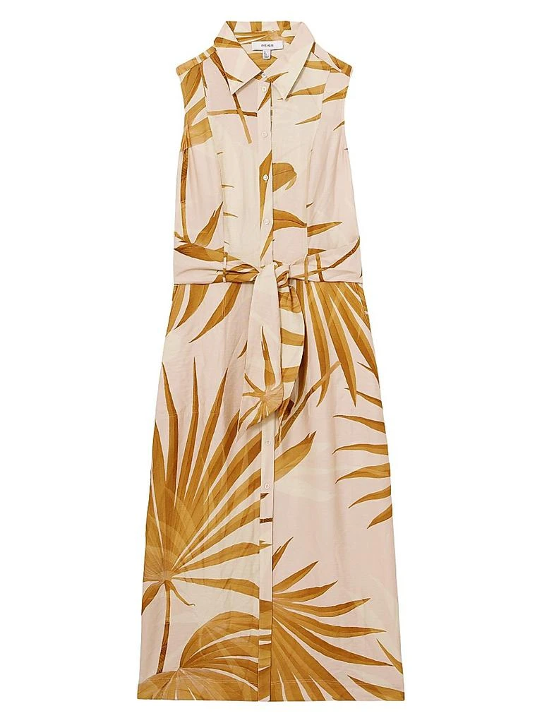 palm print shirt dress Can't Slow My Roll Shirt Dress