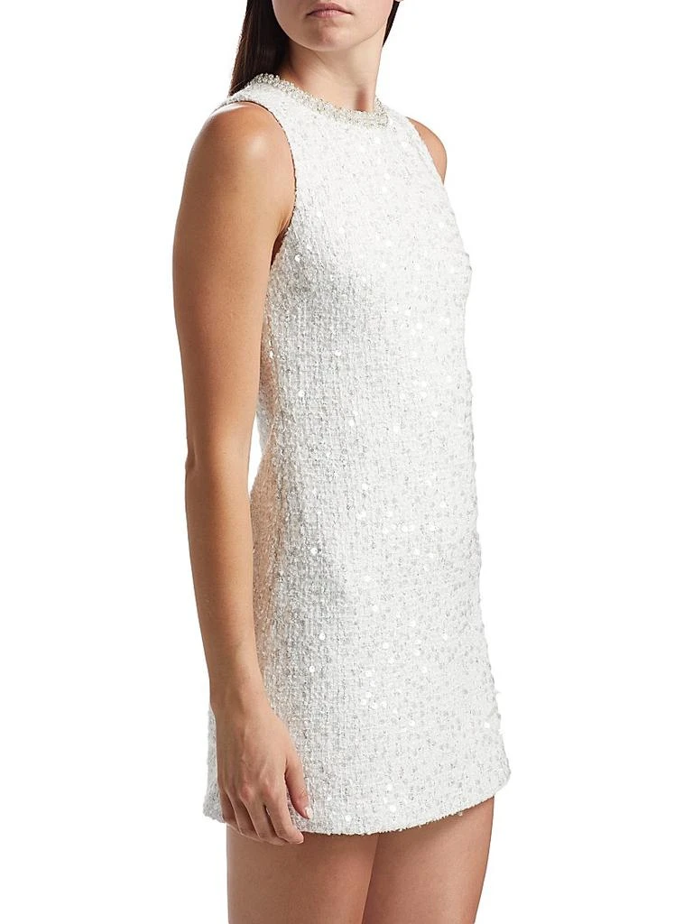 Alice + Olivia Coley Embellished Slim-Fit Minidress 4