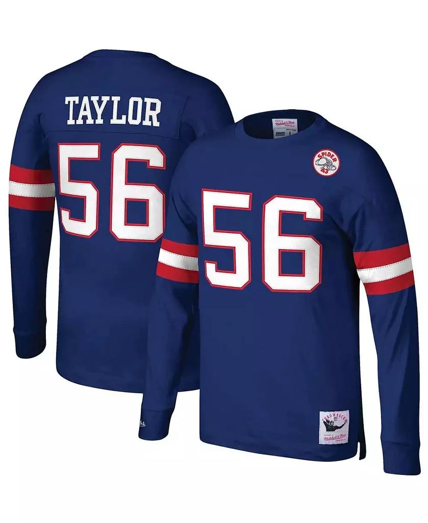Men's Lawrence Taylor Royal New York Giants Throwback Retired - Main Image