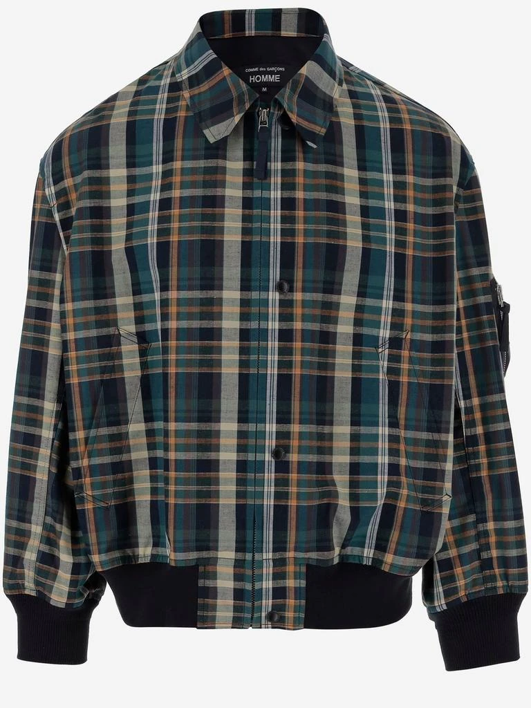 Comme des Garcons Comme des Garçons Plaid Bomber Jacket 1