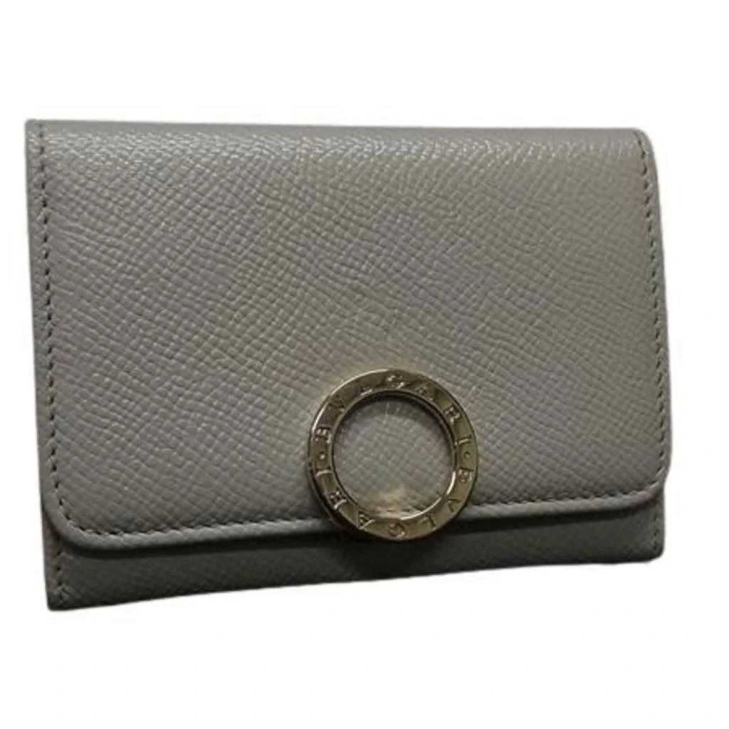 BVLGARI Leather Card Case (Pre-Owned)