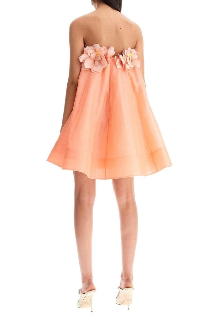 Zimmermann Zimmermann Natura Silk And Linen Mini Dress 4