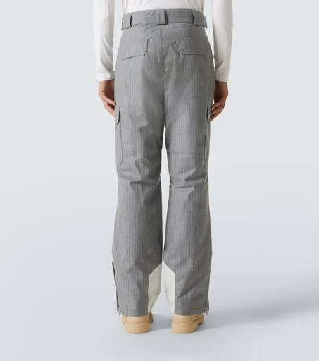 Brunello Cucinelli Chalk stripe wool flannel ski pants 4