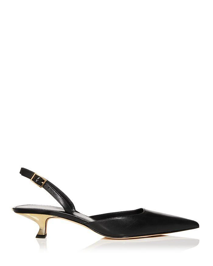 Michael Kors Michael Kors Women's Luna Slingback Kitten Heel Pumps 3