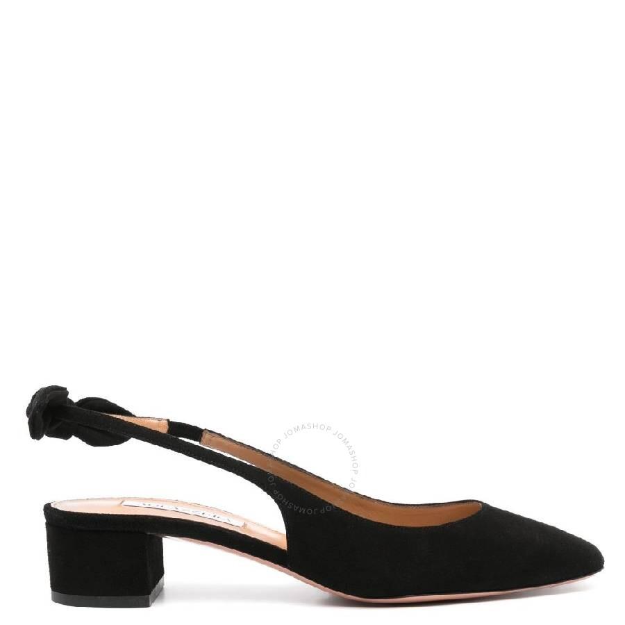 Aquazzura Very Bow Tie Slingback Pumps