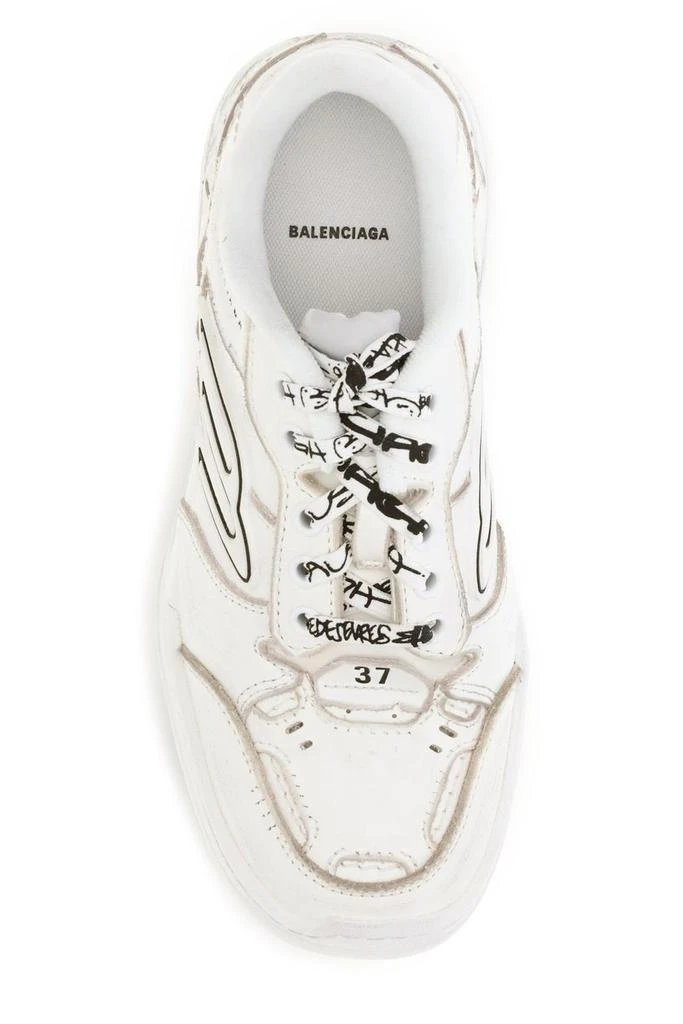 Balenciaga Balenciaga Hamptons Medium Worn-Out Sneakers 4