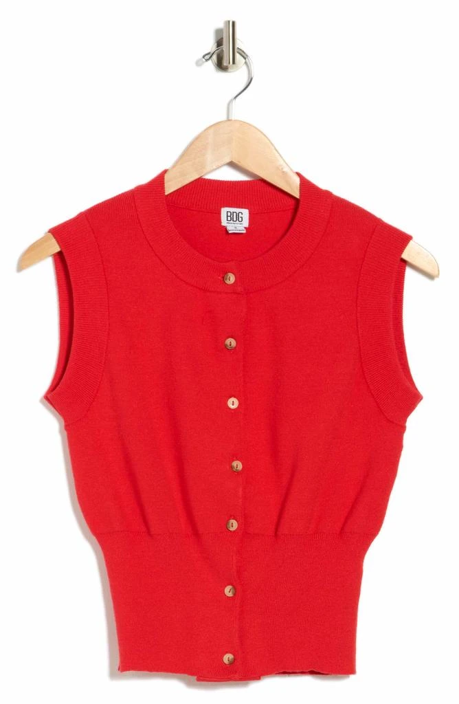 BDG Urban Outfitters Front Button Knit Sweater Vest 4