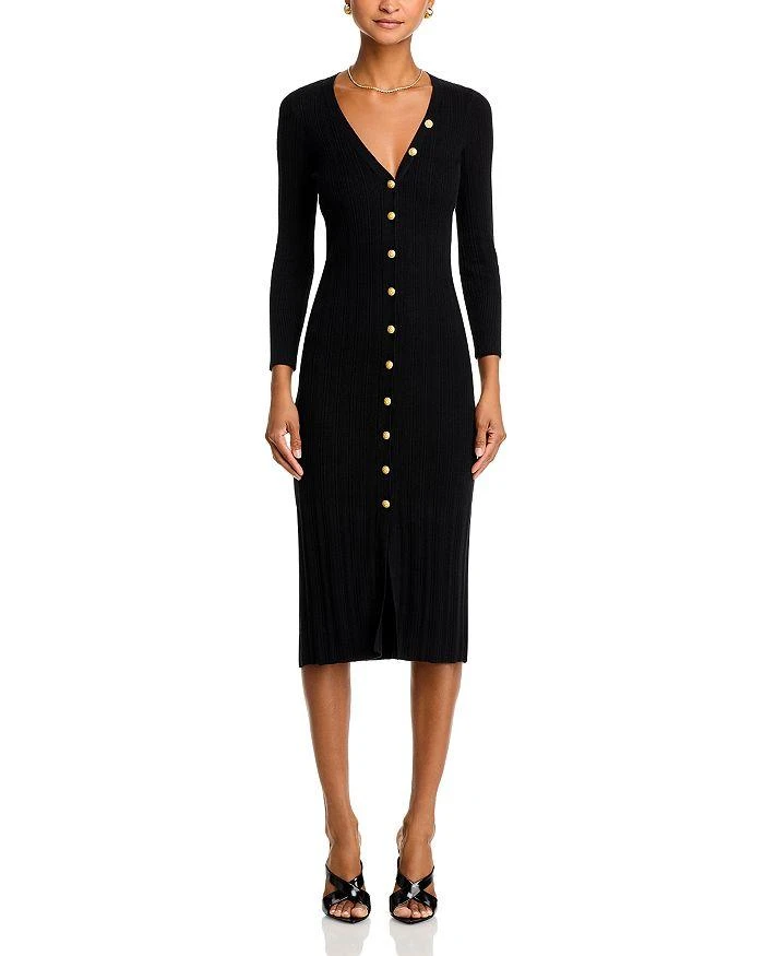 L'Agence Kyra Button Down Duster Dress 7