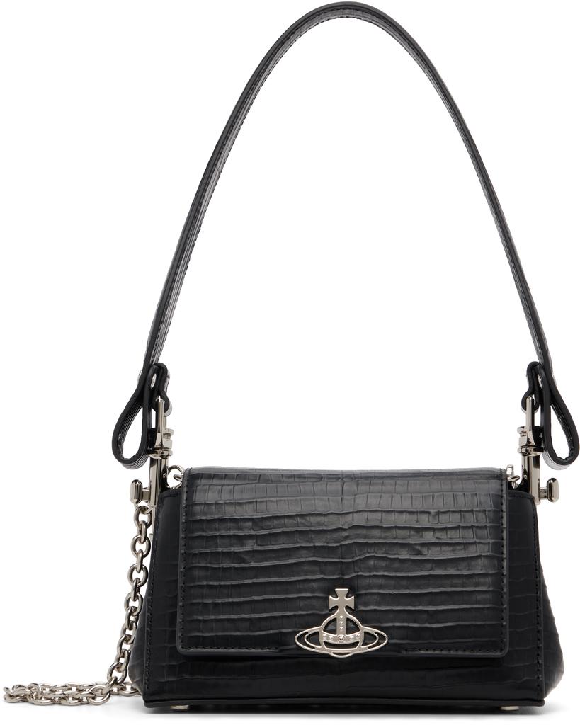 Vivienne Westwood Black Small Hazel Bag