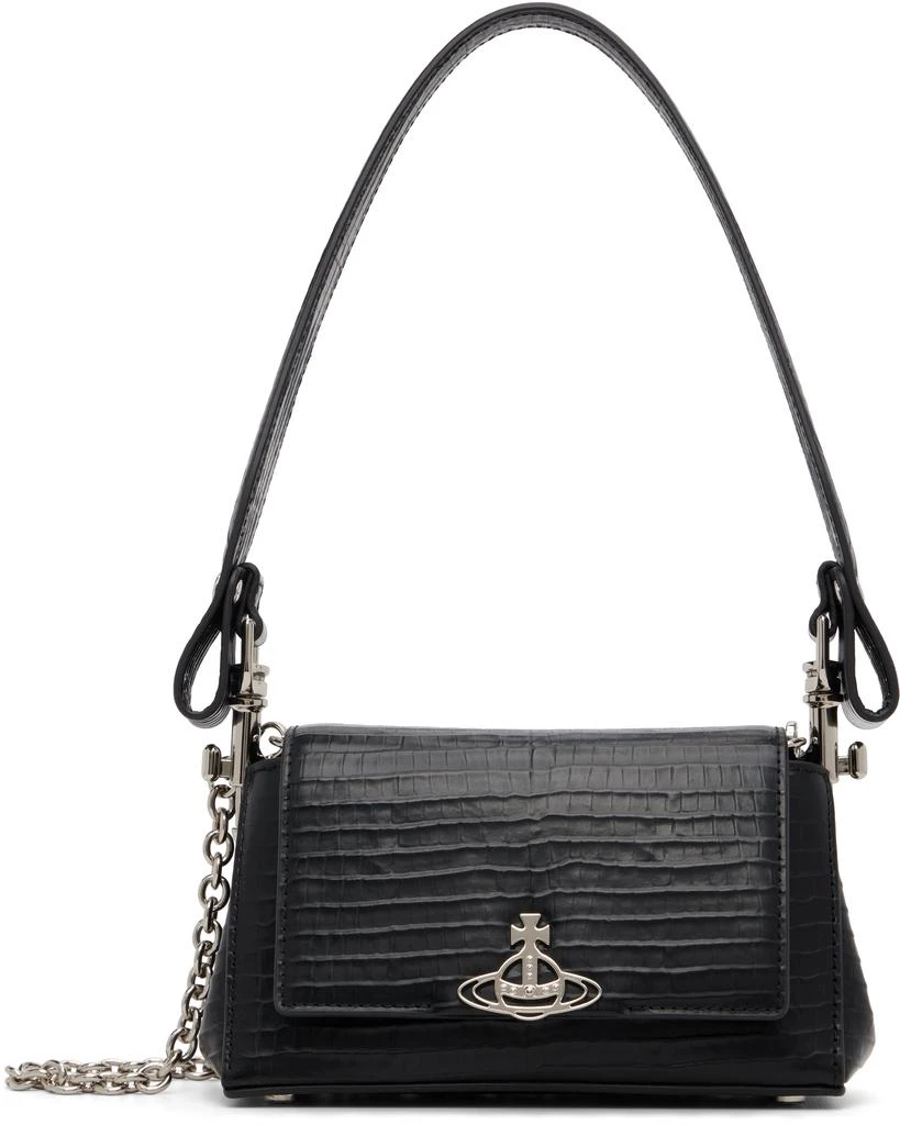 Vivienne Westwood Black Small Hazel Bag
