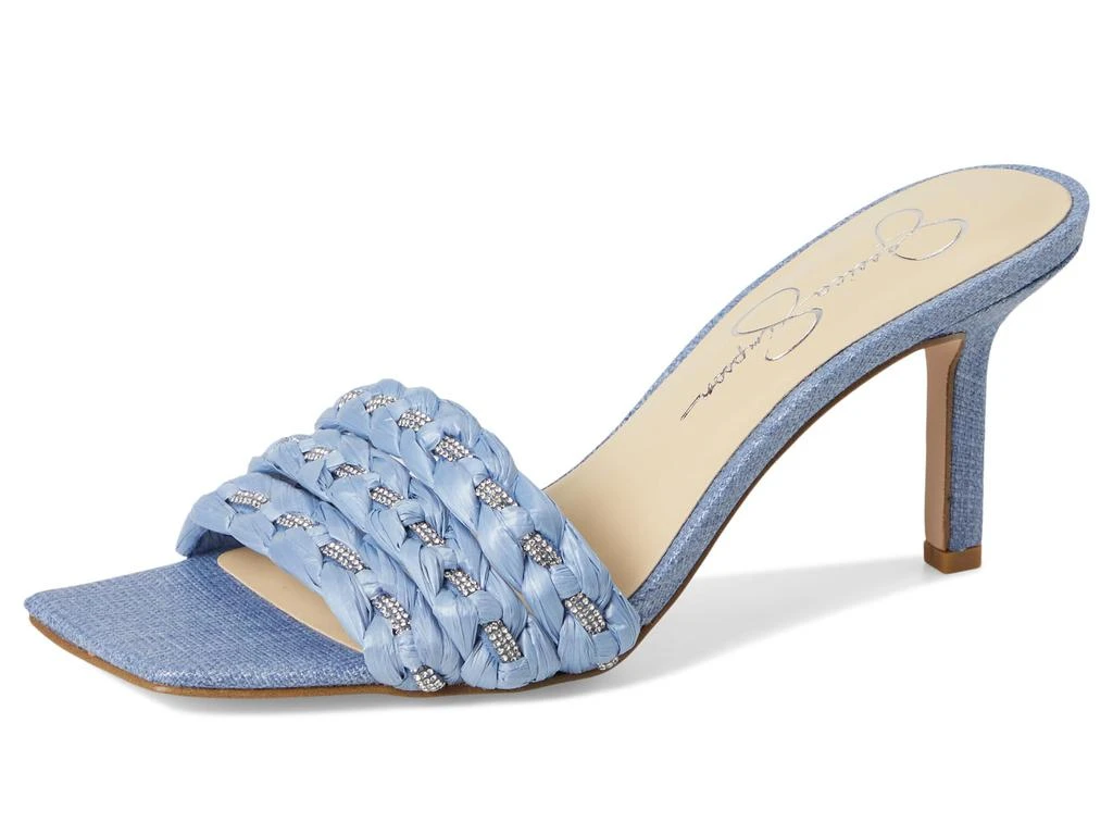 Jessica Simpson Kasova Braided Heeled Sandals 7