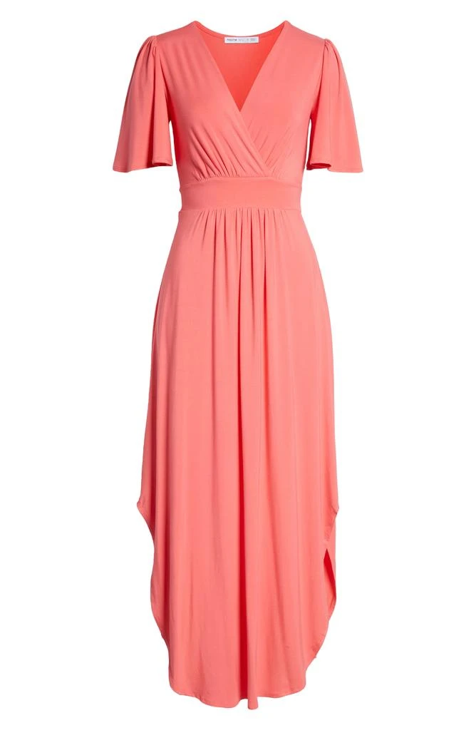 Shop Flutter Sleeve Jersey Maxi Dress on Sale at BeyondStyle  Get 82% Off Flutter  Sleeve Jersey Maxi Dress with Limited-Time Flash Deals, Exclusive  Discounts, and Special Offers. Enjoy Unbeatable Savings on
