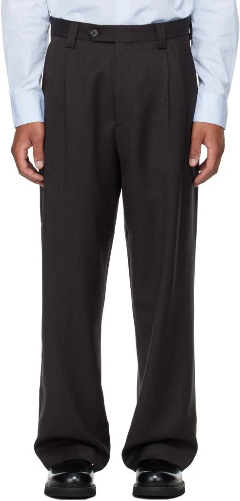 mfpen Black Classic Trousers 1