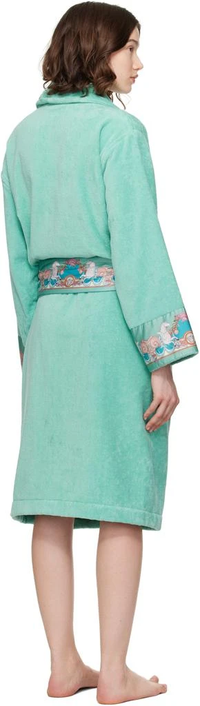 Versace Blue Coral Theatre Bathrobe 3