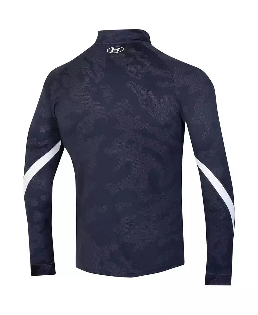 Under Armour Men's Navy Notre Dame Fighting Irish Gameday Camo Quarter-Zip Top 3