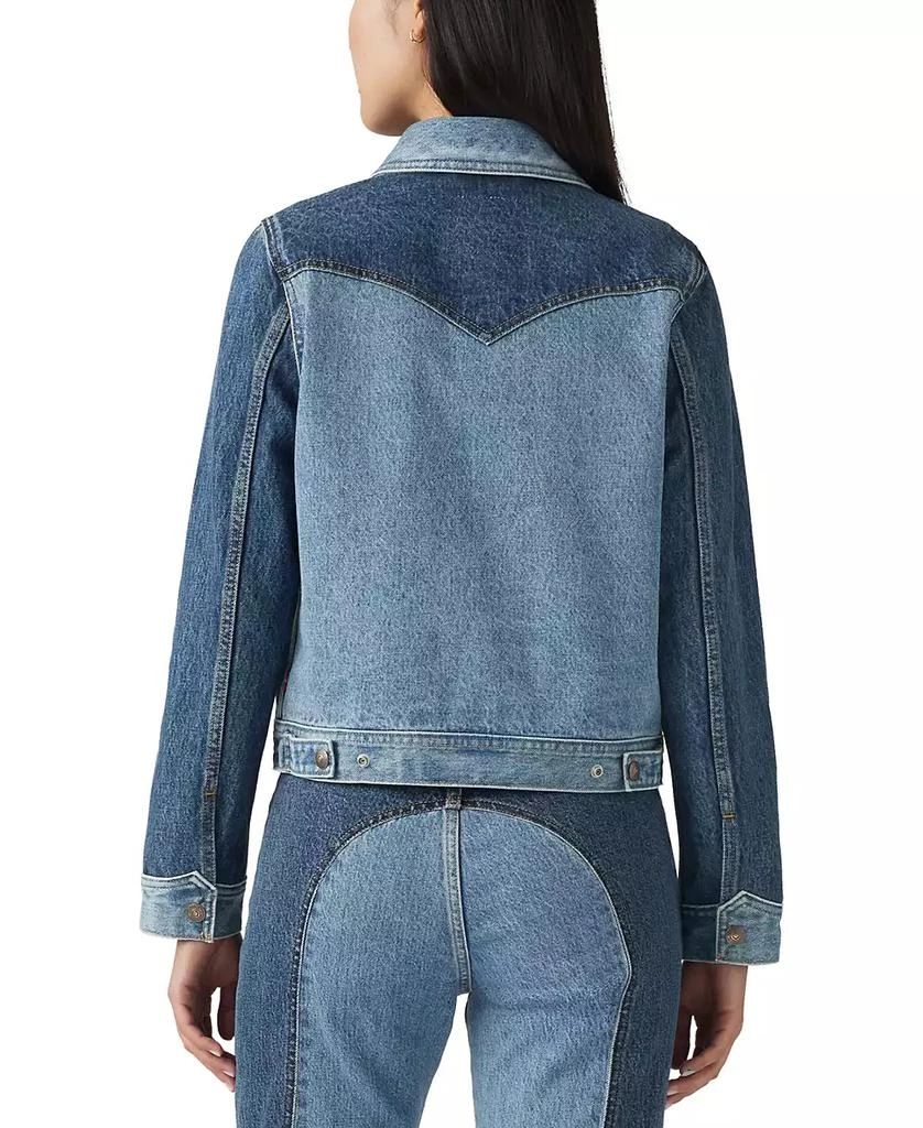 Levi's Premium Women's Original Cotton Denim Trucker Jacket 2