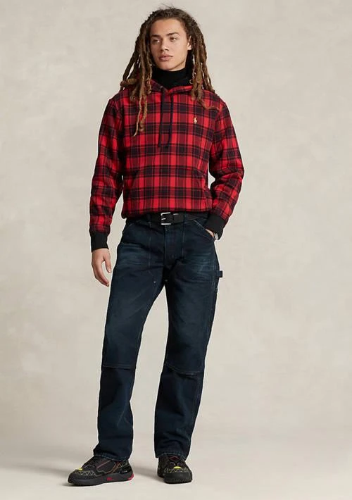 Ralph Lauren Ralph Lauren Plaid Pile Fleece Hoodie 4