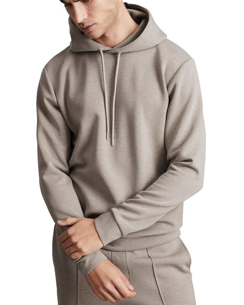 REISS Fabien Interlock Regular Fit Hoodie 1