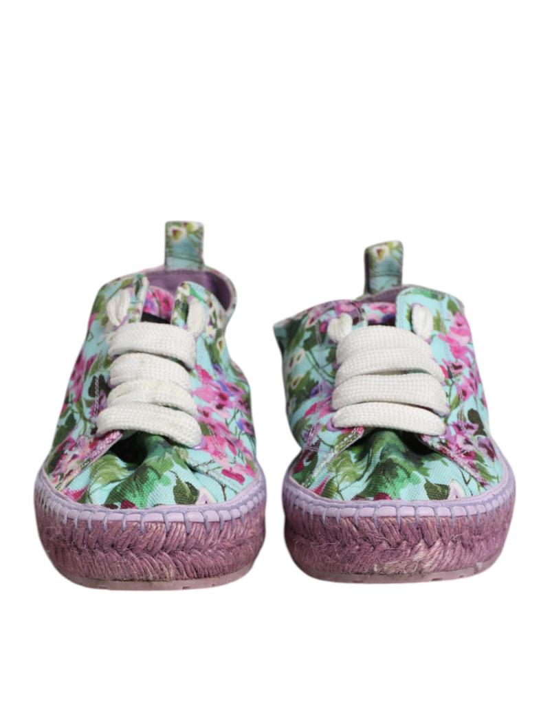 Dolce & Gabbana multi Canvas Espadrilles Sneakers Women's Shoes (Pre-Owned)