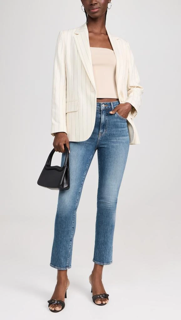 VERONICA BEARD Ryleigh Ankle High Rise Slim Jeans 4