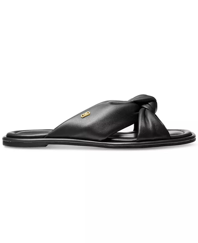 Michael Kors Knotted Slide Casual Leather Sandals 2