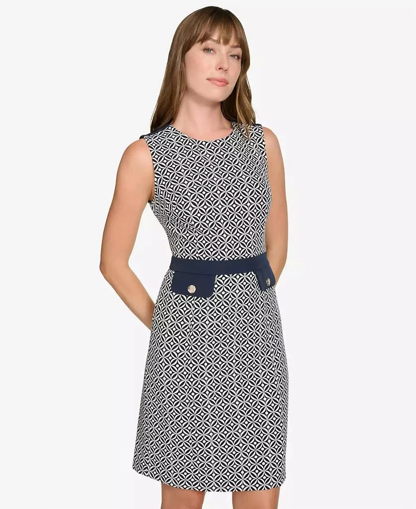 Tommy Hilfiger Women's Printed Sheath Dress 2