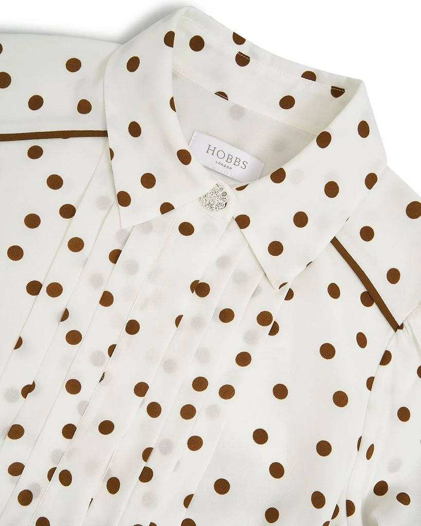 HOBBS LONDON Francesca Dot Print Dress 9