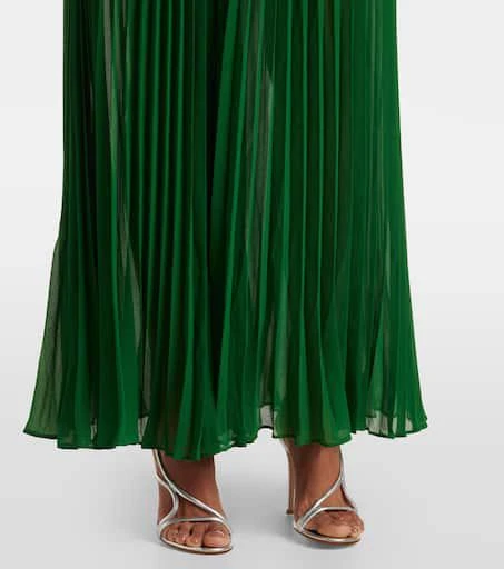 Self Portrait Crystal-embellished ruffled gown 5