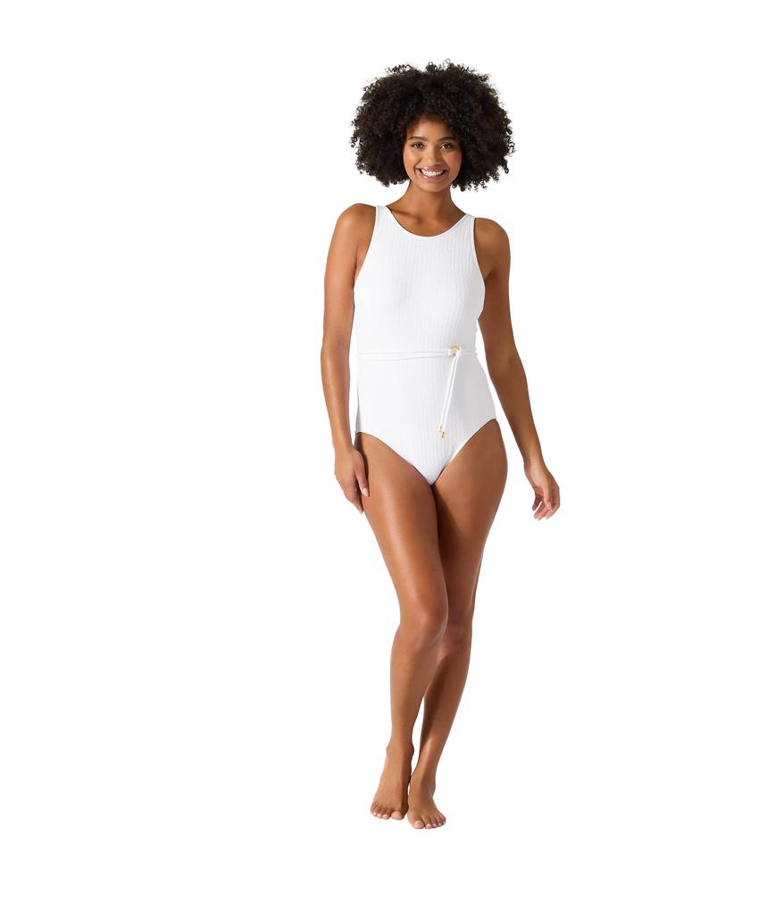 Tommy Bahama Cable Beach High Neck One-Piece