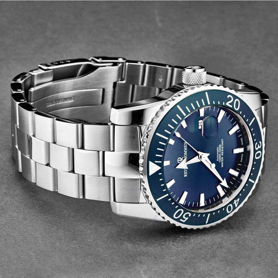 Revue Thommen Diver Automatic Blue Dial Men's Watch 17030.2135