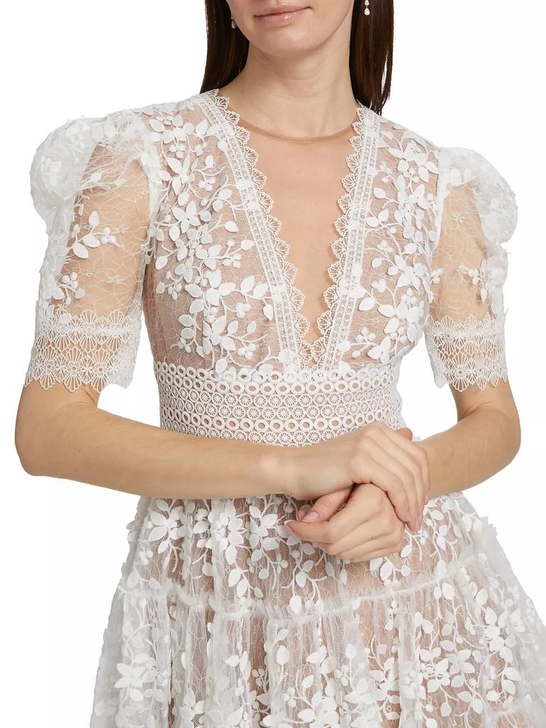 BRONX AND BANCO Megan Lace Minidress 6