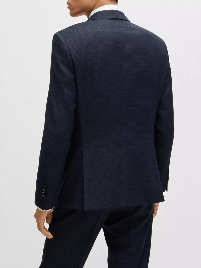Hugo Boss Slim Fit Suit in Micro Patterned Stretch Wool 4
