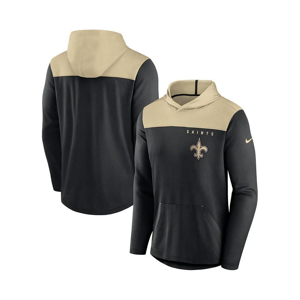 Nike Men's Black New Orleans Saints Fan Gear Pullover Hoodie