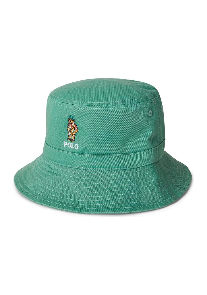 Ralph Lauren Boys 8-20 Polo Bear Cotton Twill Bucket Hat
