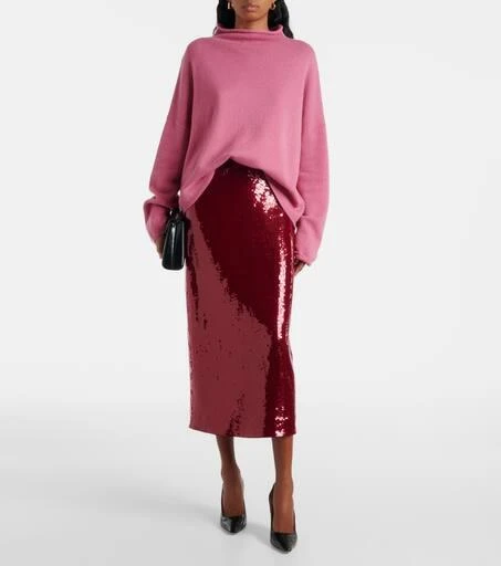 VERONICA BEARD Koa sequined pencil skirt 2
