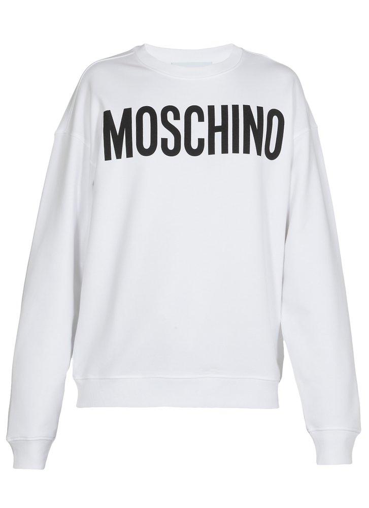 Moschino hot Logo Crewneck Sweatshirt S