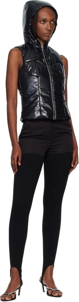 COPERNI Black Hooded Puffer Vest 4
